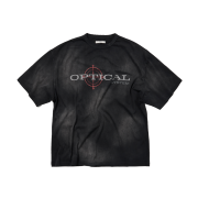 ETCE Washed Optical Tee Black