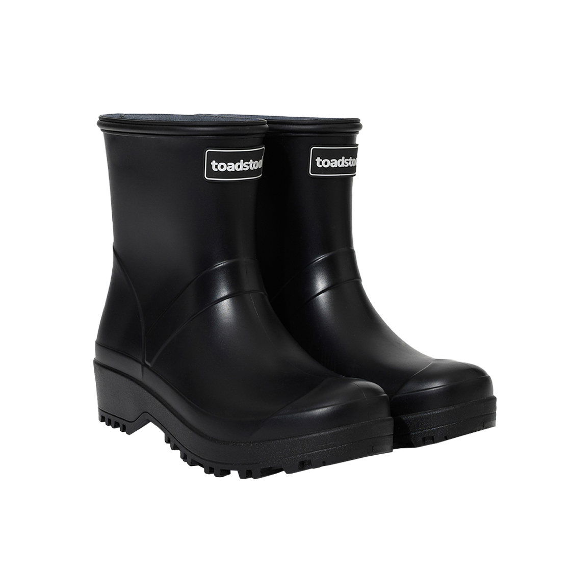 토드스툴 토드 메이드 레인부츠 숏 블랙(Toadstool Toad Made Rain Boots Short Black)