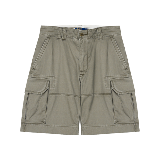 KM5CPASRLB9GN [30% 적립] Polo Ralph Lauren 26.7cm Classic Fit Twill Cargo Short Green - 25FW
