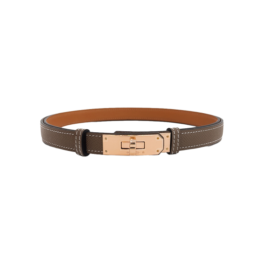 ITK47UAIFHG7_01 Hermes Kelly Belt Etoupe Rose Gold