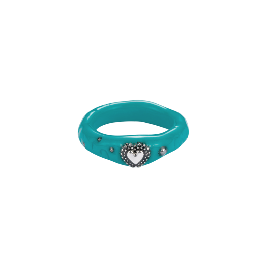 25SSJRGSGRTQFF Nff Seagull Ring Turquoise