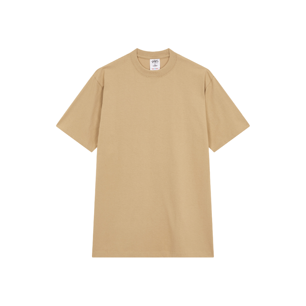 SMHS008 Shaka Wear 7.5oz Max Heavyweight Short Sleeve Khaki