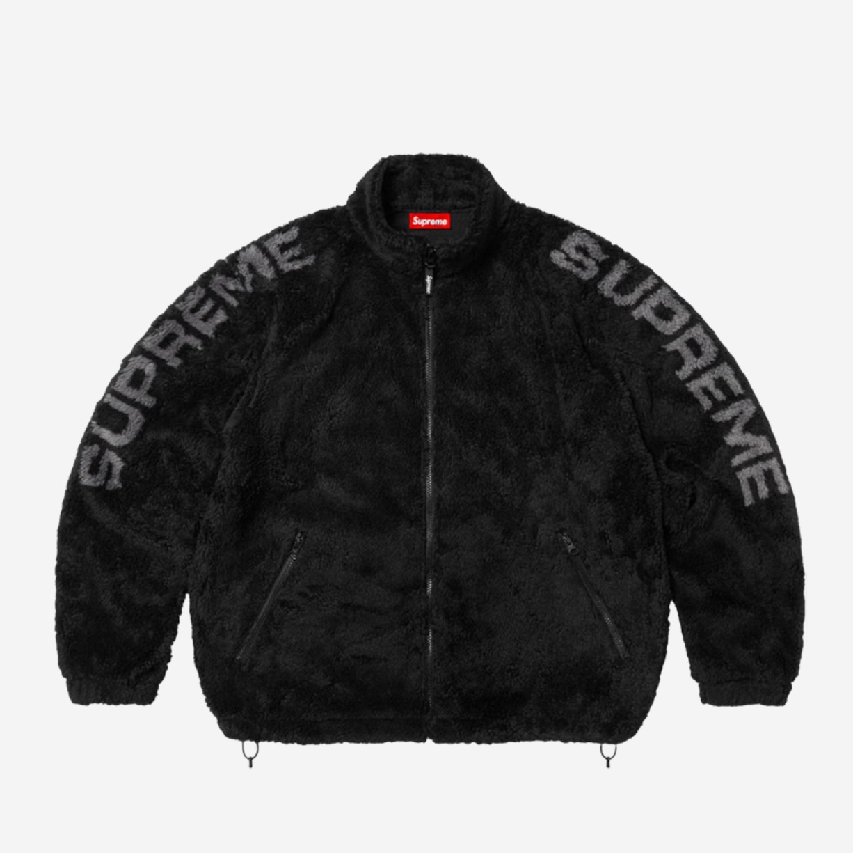 Adidas x Thug Club Bag Black, Supreme Shoulder Logo Fleece Jacket Black - 25SS 착용 스타일 - 2