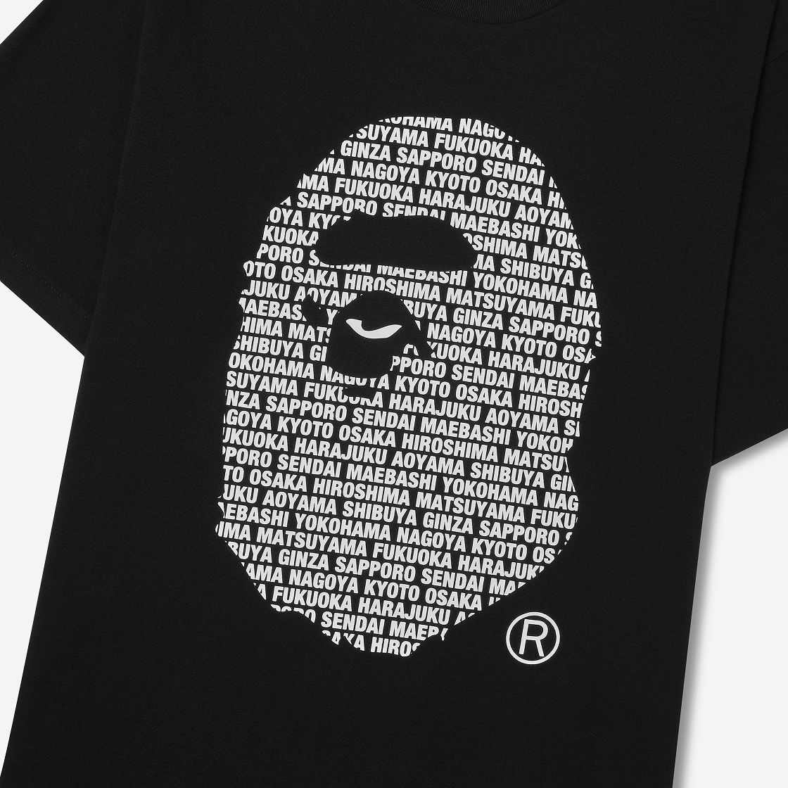 - BAPE Japan Ape Head T-Shirt Black - #3