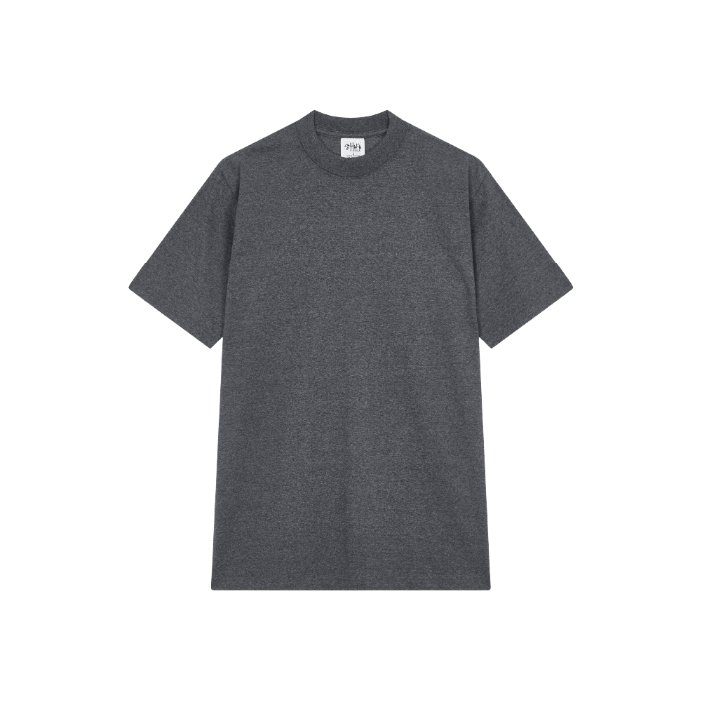 샤카웨어 7.5온스 맥스 헤비웨이트 반팔티 차콜그레이(Shaka Wear 7.5oz Max Heavyweight Short Sleeve Charcoal Gray)