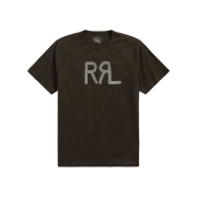 Double RL Logo Jersey T-Shirt Faded Black Canvas