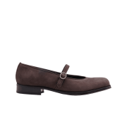 Haruta SF341Maryjane Nubuck Brown