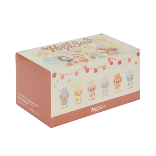 - Pop Mart Labubu Let's Play Together Doll Series Sealed Case (6 Blind Boxes)