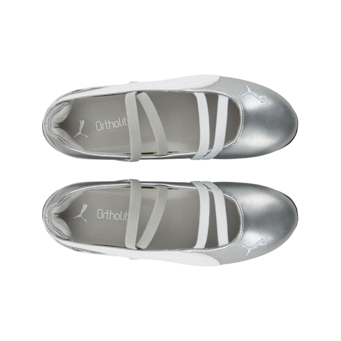 401581-01 (W) Puma Speedcat Ballet Metallic Puma Silver Puma White - #5