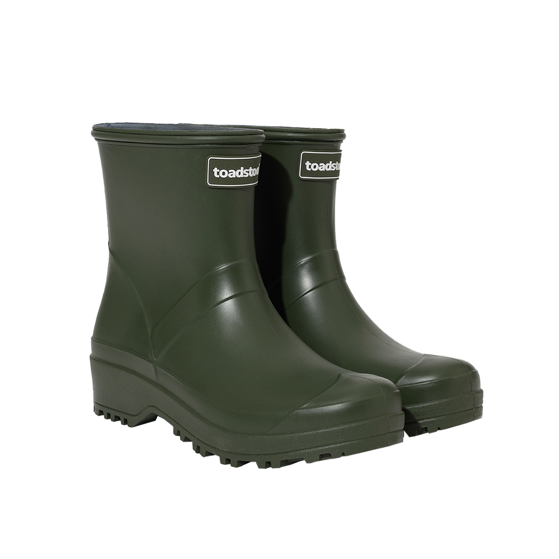 토드스툴 토드 메이드 레인부츠 숏 카키(Toadstool Toad Made Rain Boots Short Khaki)
