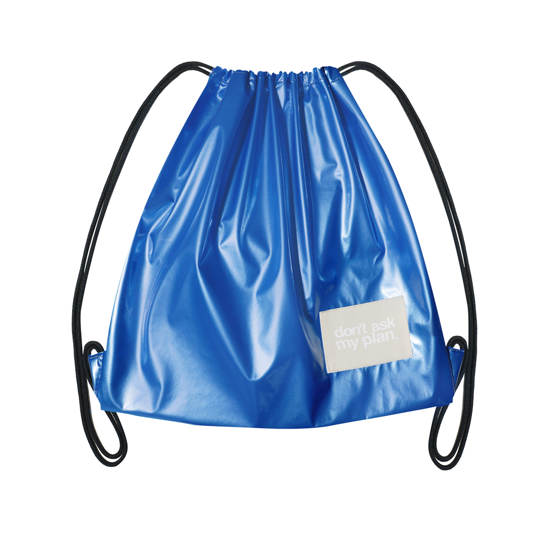 DAB2403SEBBLE Don't Ask My Plan String Eco Back Pack -Pearl Blue