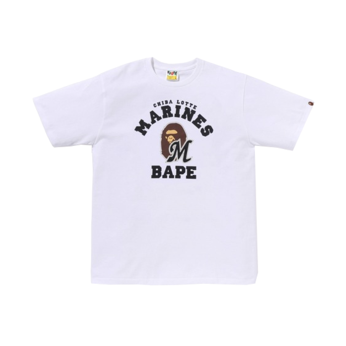 BAPE x 千葉 ロッテ マリーンズ UNIFORM TEE