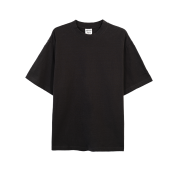 Shaka Wear 7.5oz Max Heavyweight Cropped Tee Off Black