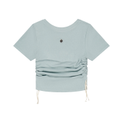 Don't Ask My Plan Heart String Knit Top - Mint