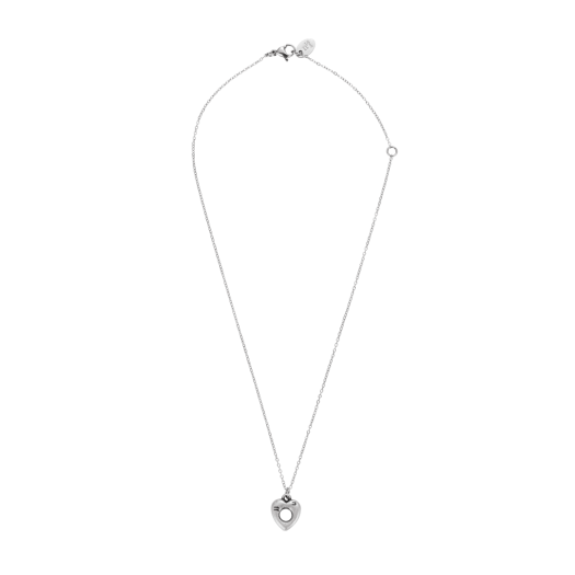 25SSSNLHHMSVFF Nff Heart Hole Mini Necklace Silver