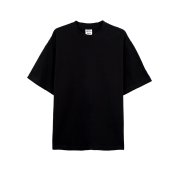 Shaka Wear 7.5oz Max Heavyweight Cropped Tee Black