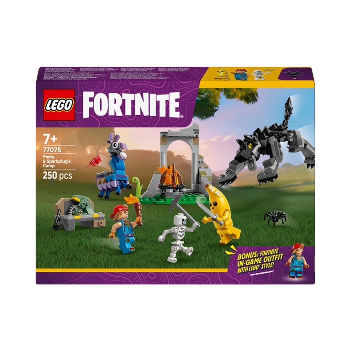 레고 포트나이트 필리와 스파크플러그의 캠프(Lego Fortnite Peely & Sparkplug’s Camp) - 2