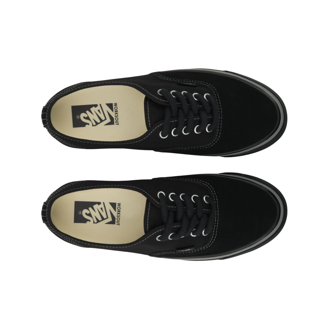 반스 x 웍스아웃 MTE 어센틱 리이슈 44 블랙 실버(Vans x Worksout MTE Authentic Reissue 44 Black Silver) - 5