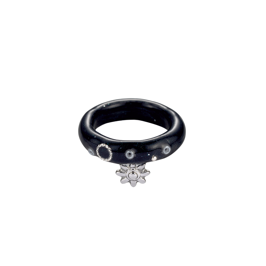 25SSJRGSSRBKFF Nff Sunset Ring Black - 대표 이미지 #1