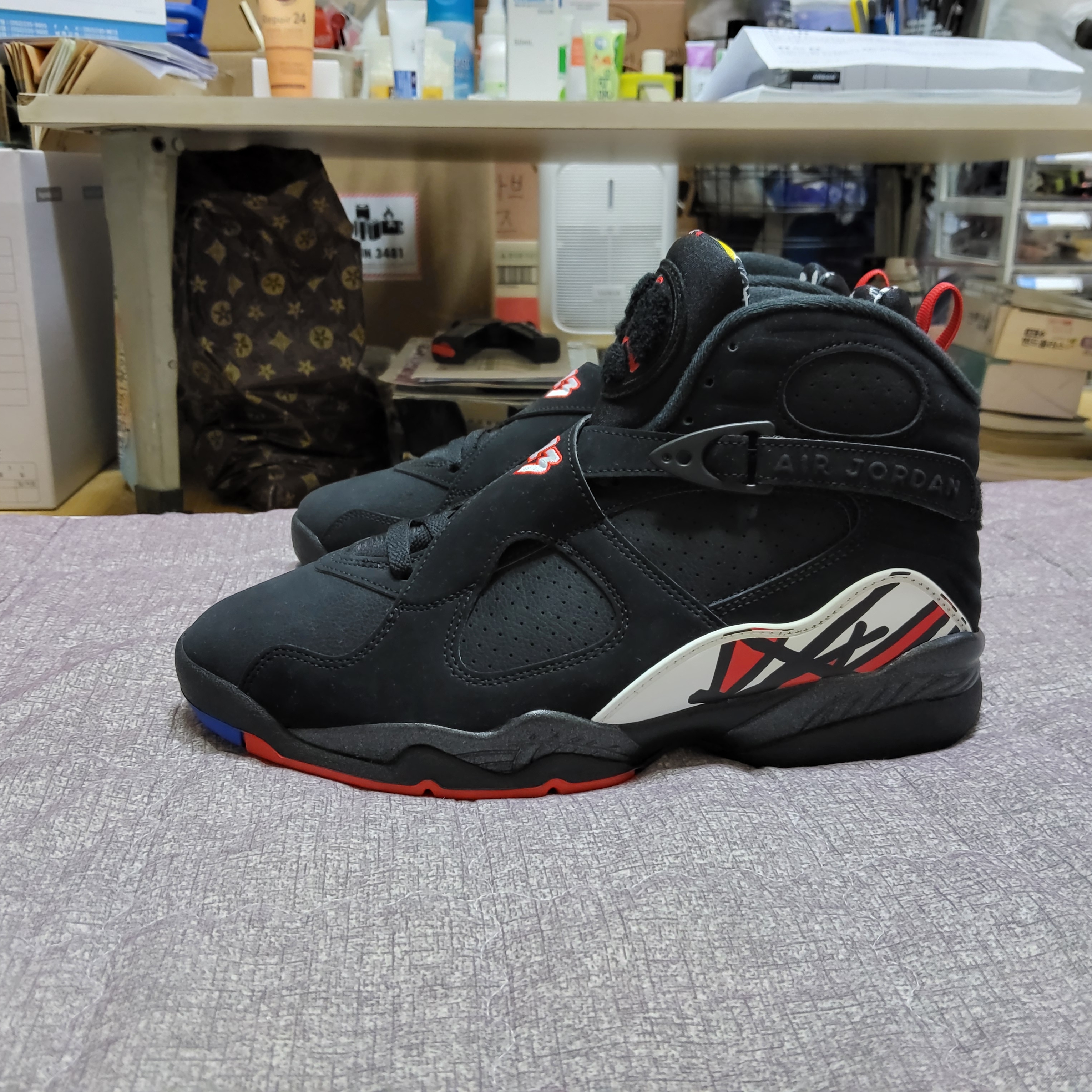 Jordan 8 Retro Playoffs 2023 착용 스타일 - 1