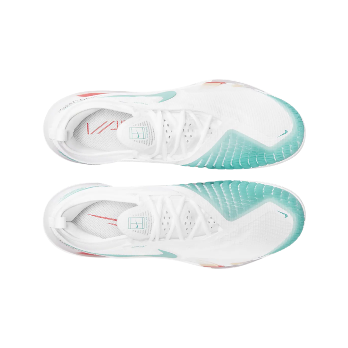 나이키 코트 리액트 베이퍼 NXT 화이트 하바네로 레드(Nike Court React Vapor NXT White Habanero Red) - 2