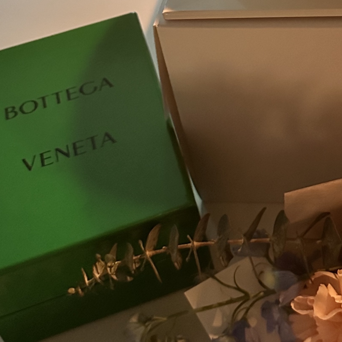 Bottega Veneta Credit Card Case Calfskin Black 착용 스타일 - 2