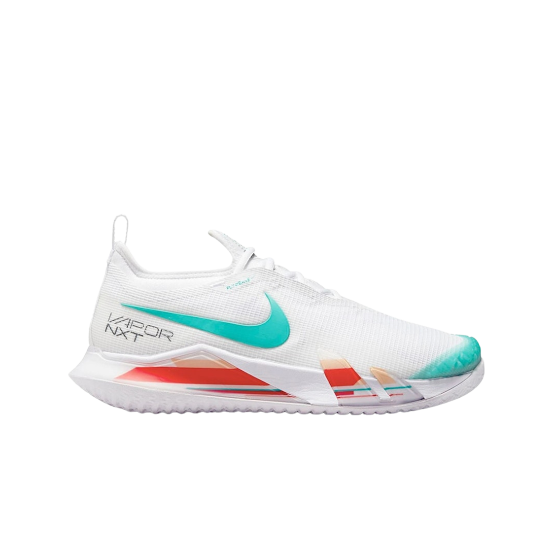 CV0724-136 Nike Court React Vapor NXT White Habanero Red