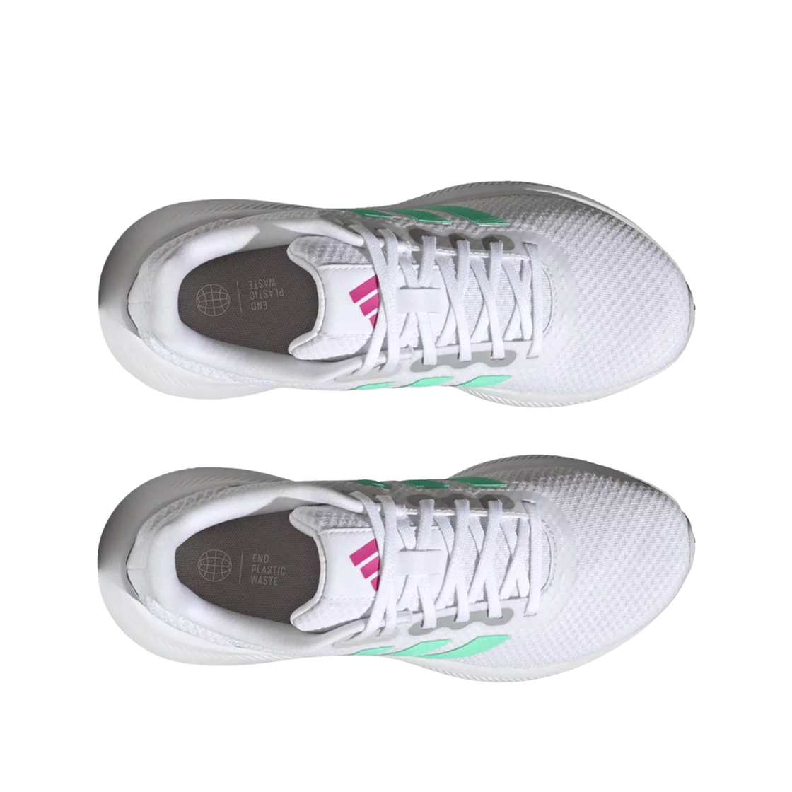 (W) 아디다스 런팔콘 3.0 클라우드 화이트 펄스 민트((W) Adidas Runfalcon 3.0 Cloud White Pulse Mint) - 2
