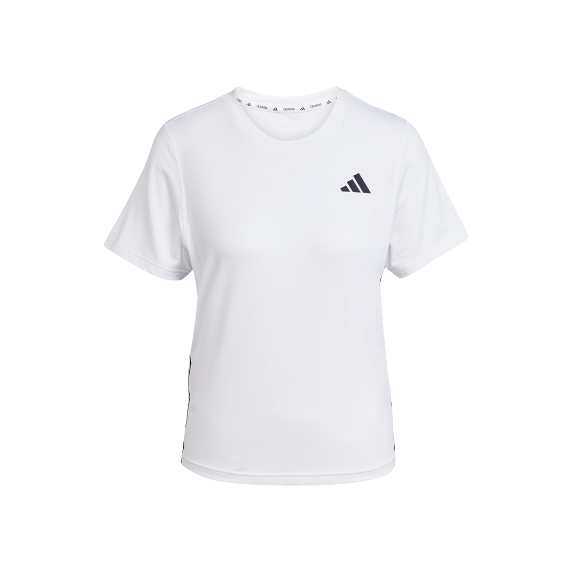 JH1393 (W) Adidas Train Essentials 3S Workout T-Shirt White - KR Sizing