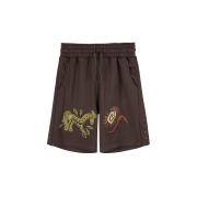 SOHC Cave Drawing Lounge Shorts_11UUP156 Brown