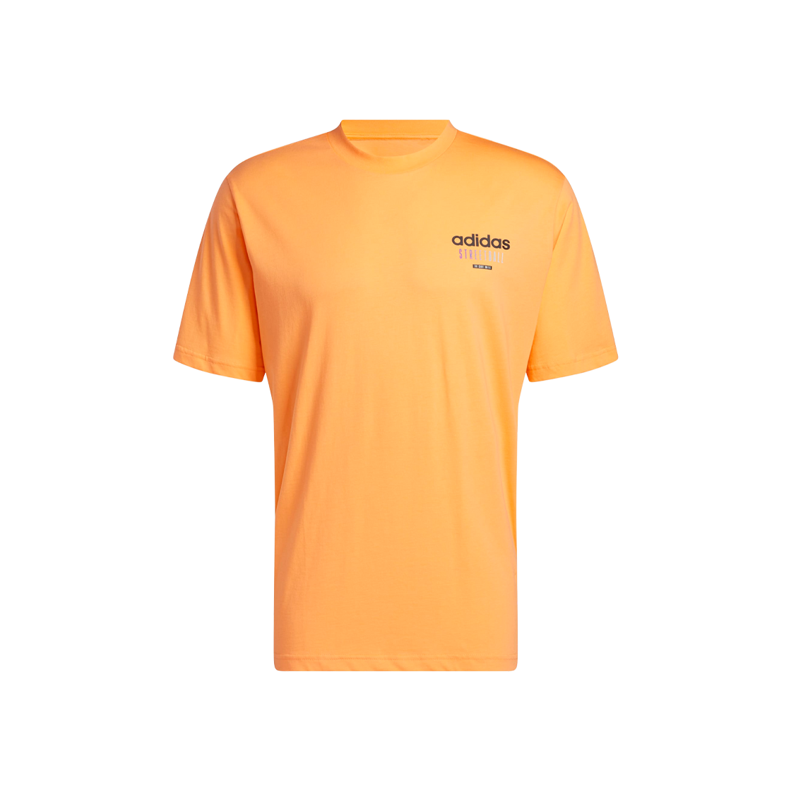 H47036 Adidas Basketball Streetball Graphic T-Shirt Screaming Orange - KR Sizing