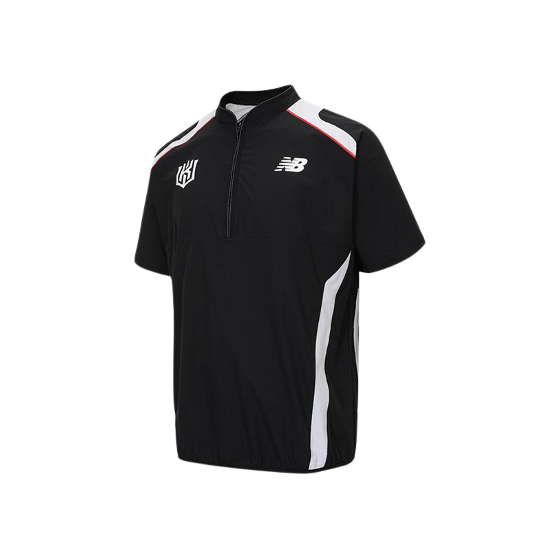 - KT Wiz x New Balance 2025 Authentic Windbreaker Black
