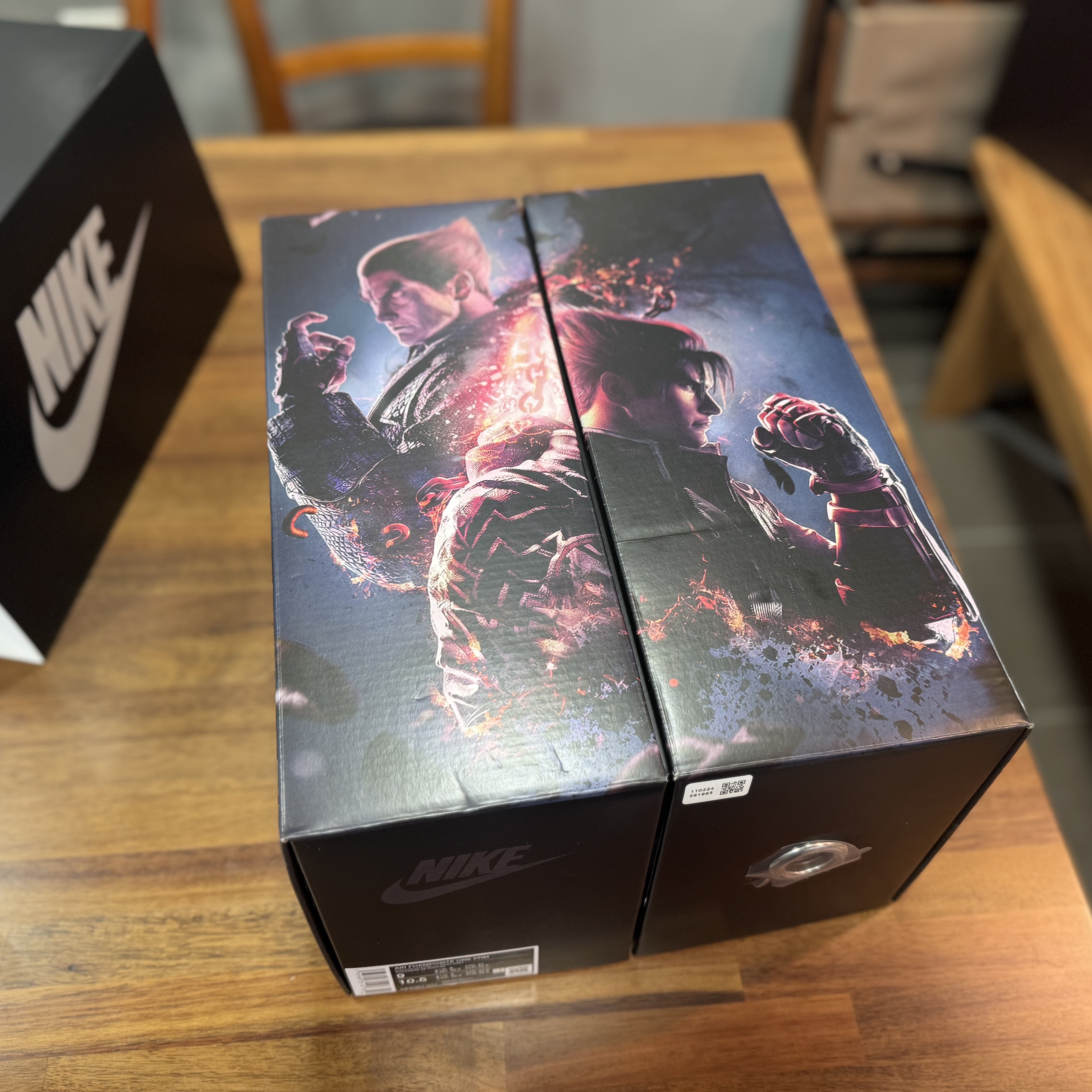 Nike x Tekken 8 Air Foamposite One PRM Jin 착용 스타일 - 2