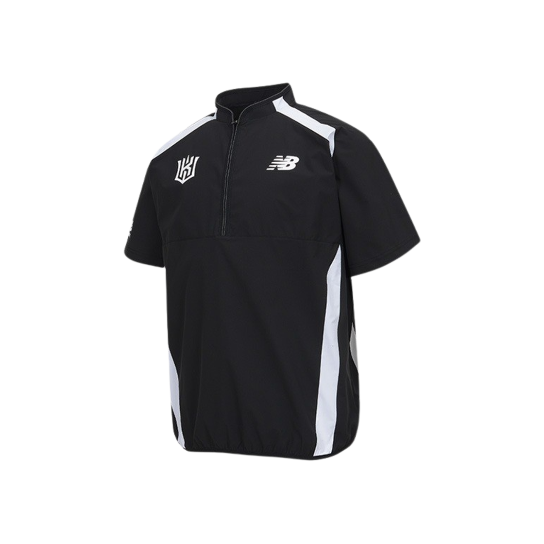 KT 위즈 x 뉴발란스 2024 어센틱 윈드브레이커 블랙(KT Wiz x New Balance 2024 Authentic Windbreaker Black)