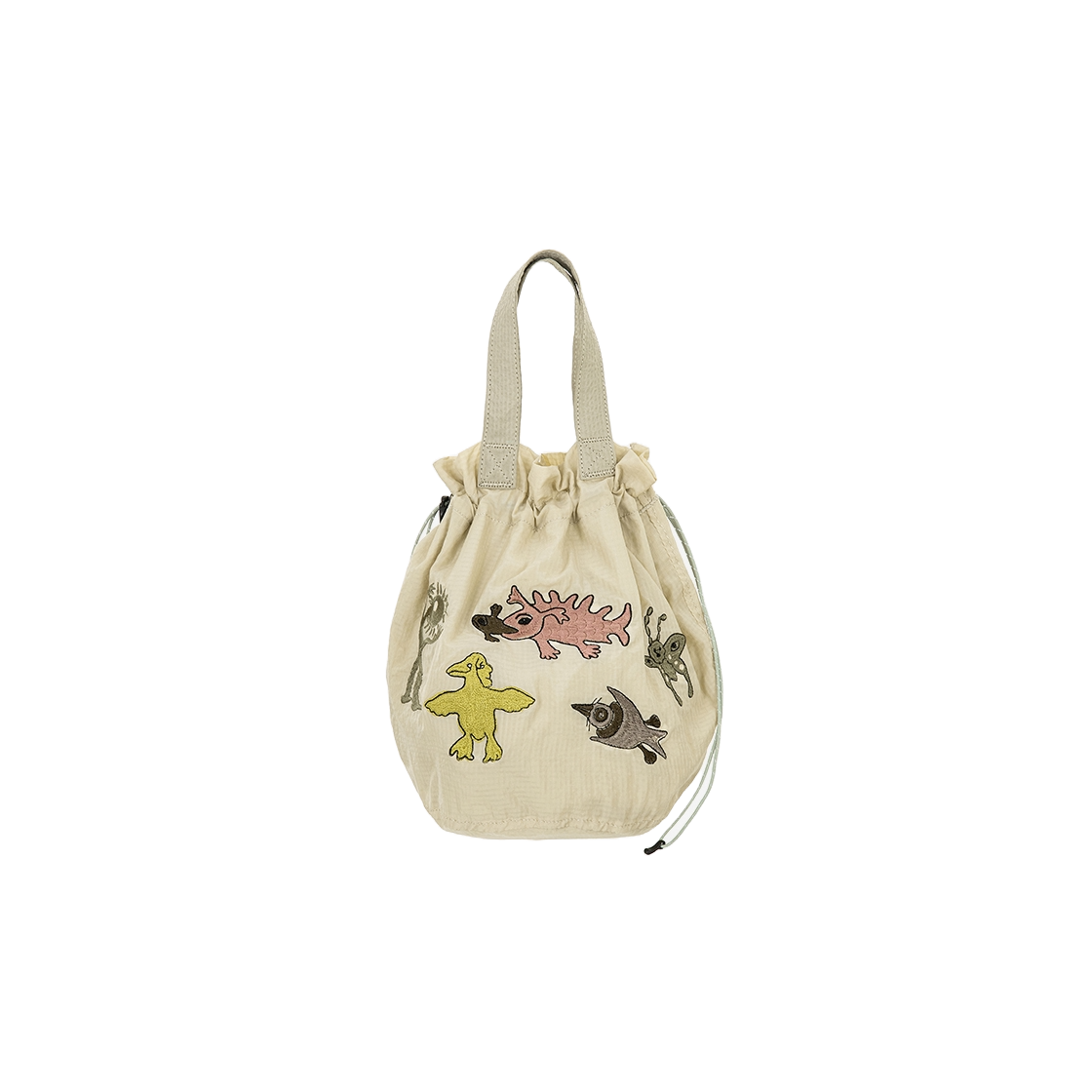 12USA90330 SOHC Drawstring Tote Bag_12USA903 Beige