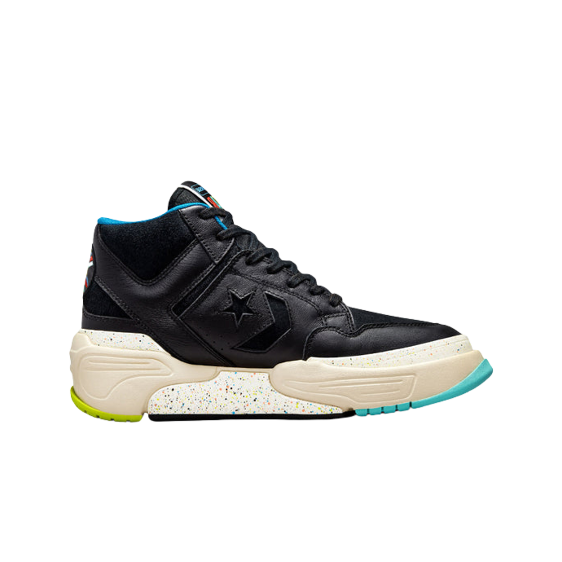 컨버스 웨폰 CX 미드 블랙 클라우드 크림(Converse Weapon CX Mid Black Cloud Cream) - 1