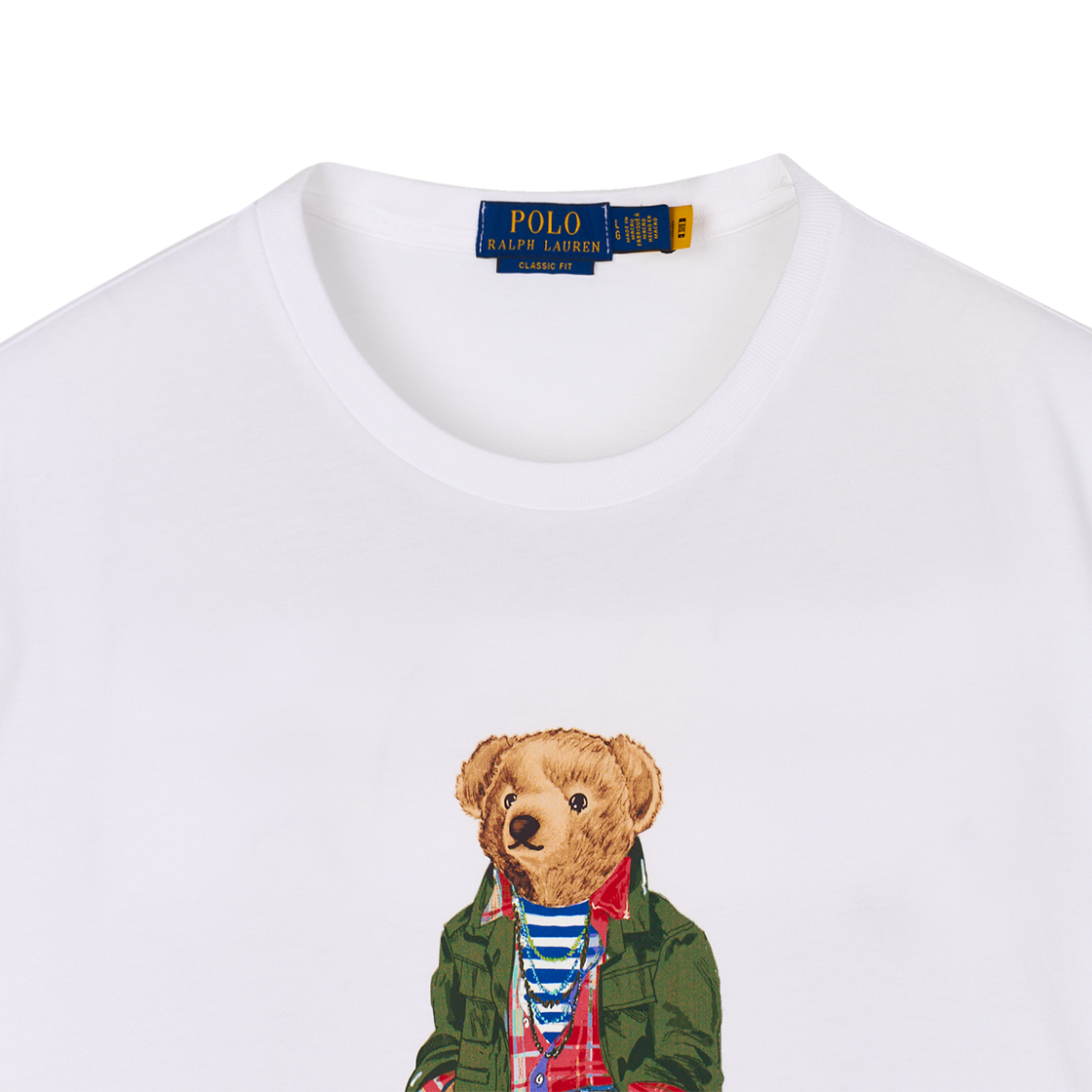 KM5CTSSRLC2WT [30% 적립] Polo Ralph Lauren Classic Fit Polo Bear Jersey T-Shirt White - 25FW - #3