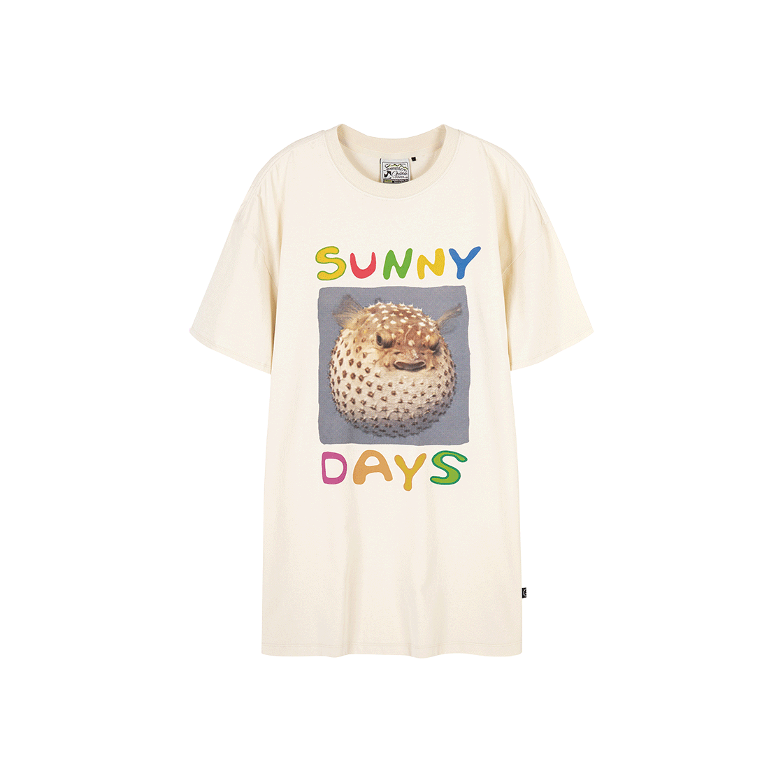 11UUT55520 SOHC Sunny Days Long T-Shirt_11UUT555 Ivory