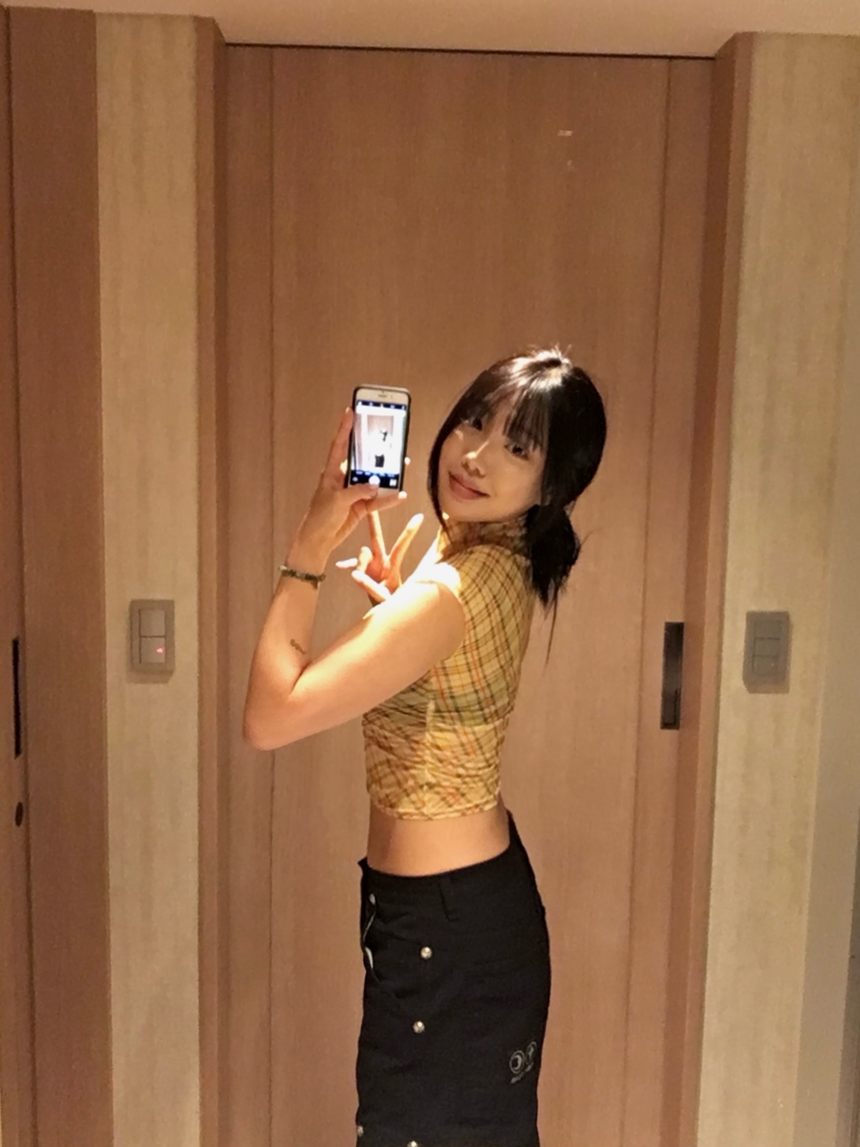 Thug Club Thug Pants (2) Black 착용 스타일 - 3