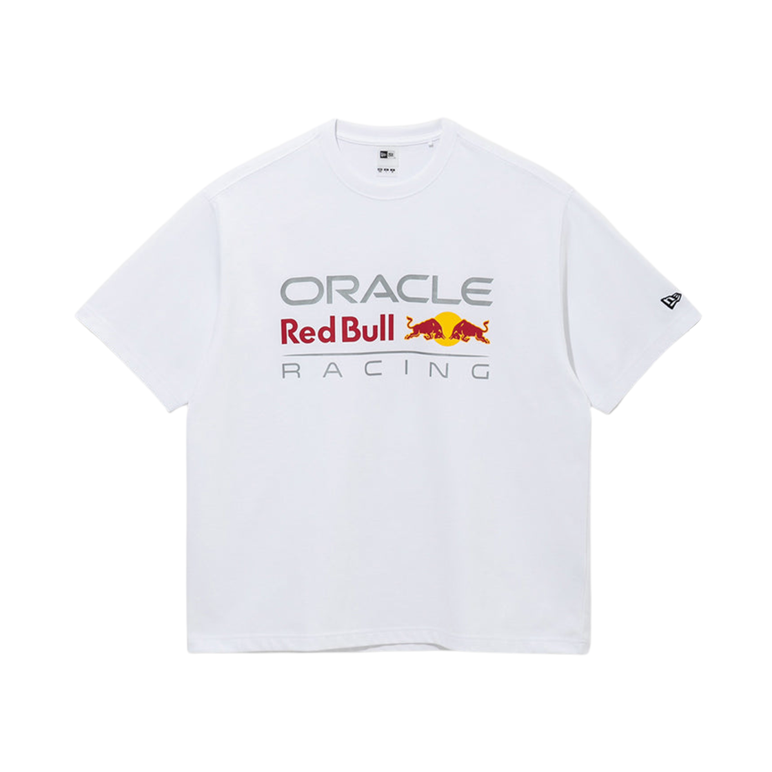 뉴에라 x 오라클 레드불 레이싱 인젝션 팩 코어 숏슬리브 티셔츠 화이트(New Era x Oracle Red Bull Racing Injection Pack Core S/S T-Shirt White)