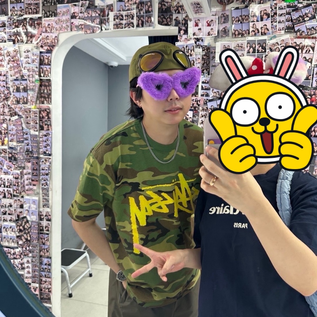 Palace x C.P. Company Goggle P-Cap Olive - 22FW 착용 스타일