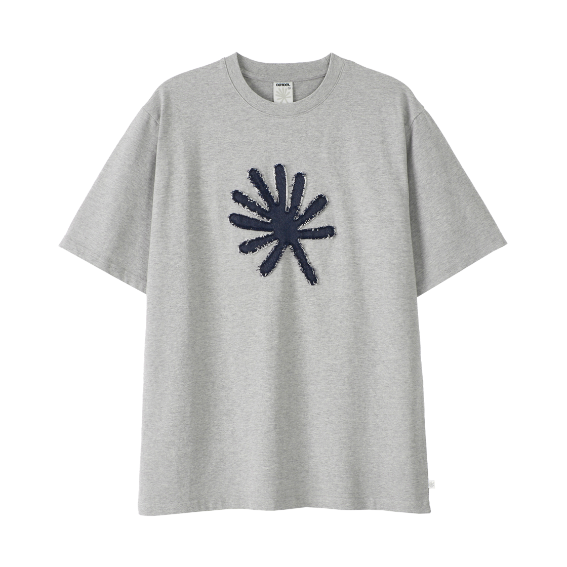 DD25SMTS-006-GY DANDEL Symbol Applique Tee Grey