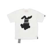 Don't Ask My Plan Rabbit Club Oversized Tee - White