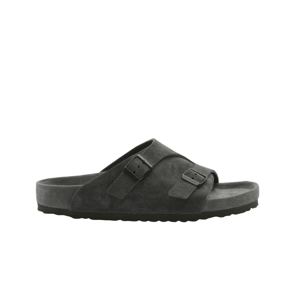 버켄스탁 취리히 BS 스웨이드 레더 차콜 - 레귤러(Birkenstock Zurich BS Suede Leather Charcoal - Regular) - 1