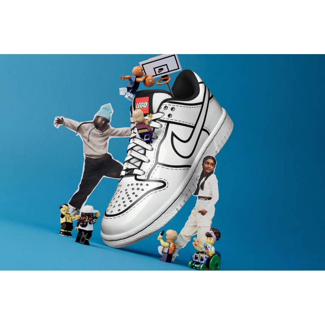 Lego x Nike Dunk Set 착용 스타일 - 2