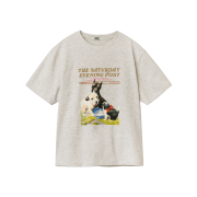 The Saturday Evening Post Buddy T-Shirt Oatmeal