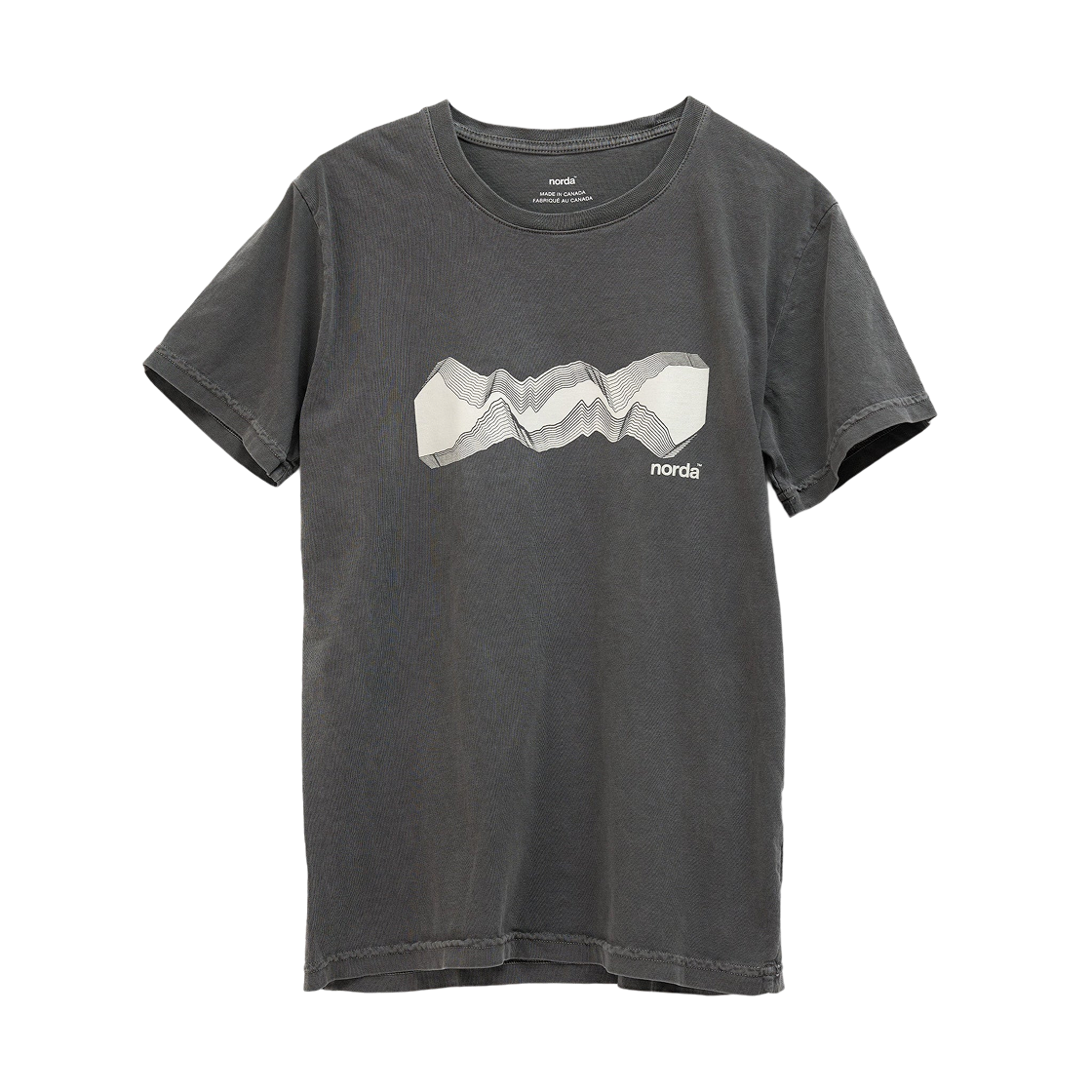 노다 마인드스케이프 티셔츠 선 페이디드 블랙(Norda Mindscape T-Shirts Sun Faded Black)