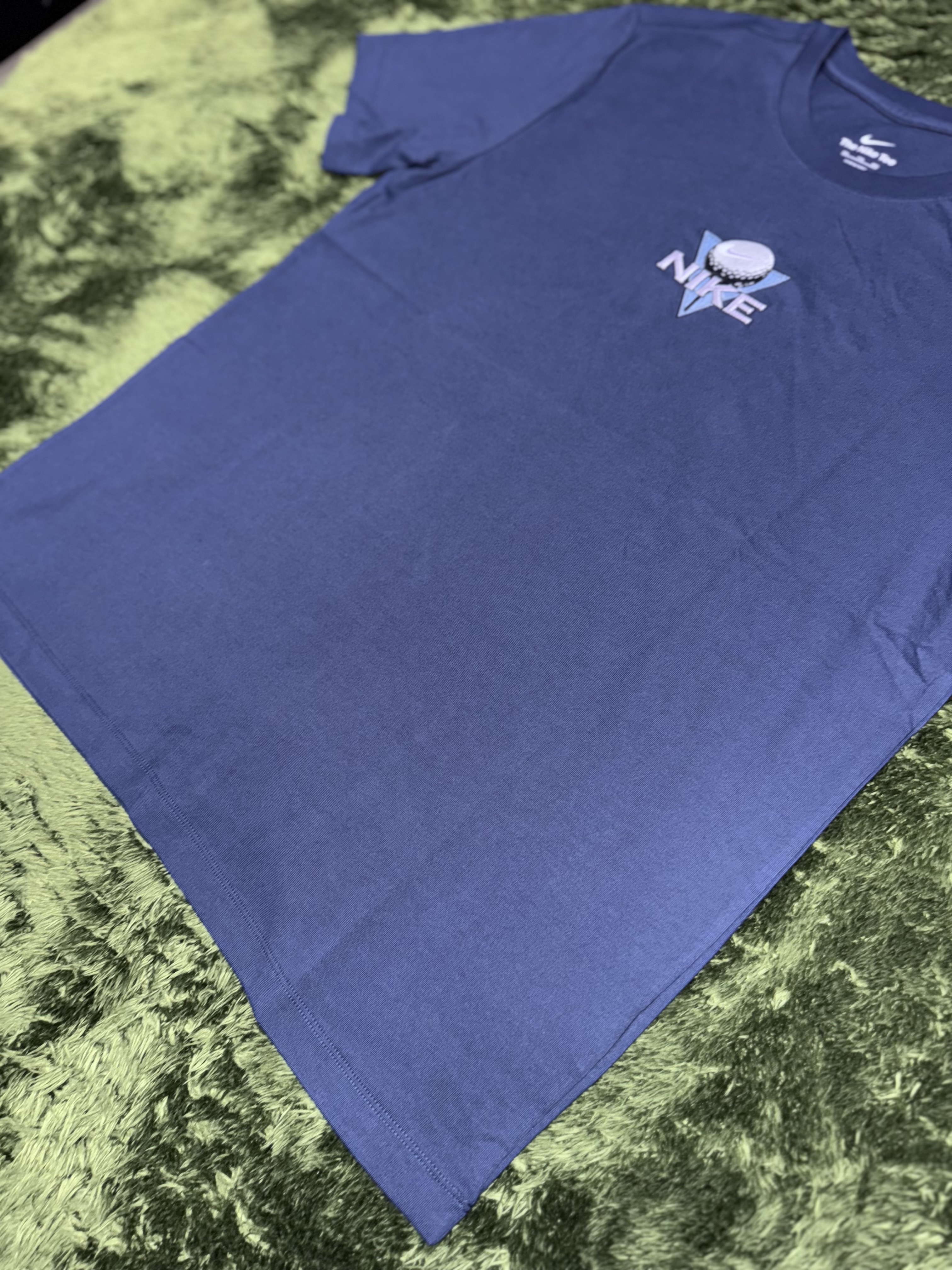 Nike Golf T-Shirt Obsidian - Asia 착용 스타일 - 4
