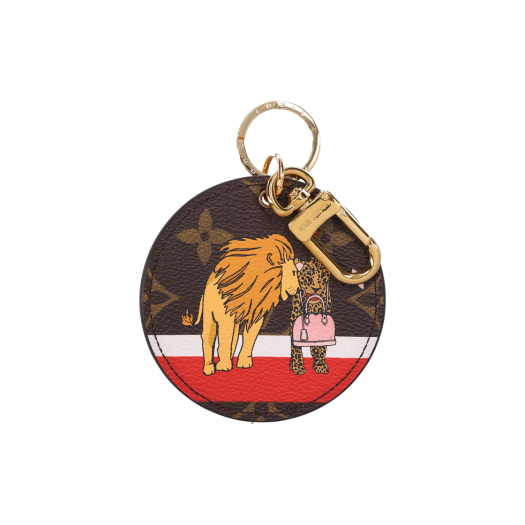 ITQKLO2WEQT4 LOUIS VUITTON Christmas Bag Charm Monogram Canvas
