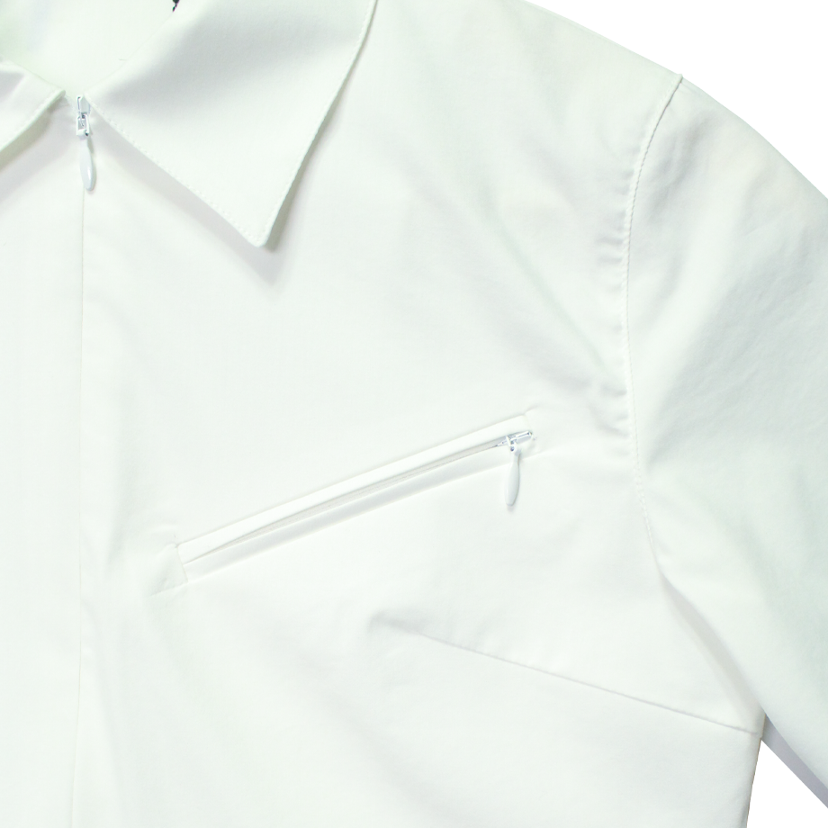 산시 쉘 로고 집업 풀오버 셔츠(SANSI Shell Logo Zip-Up Pullover Shirts) - 3